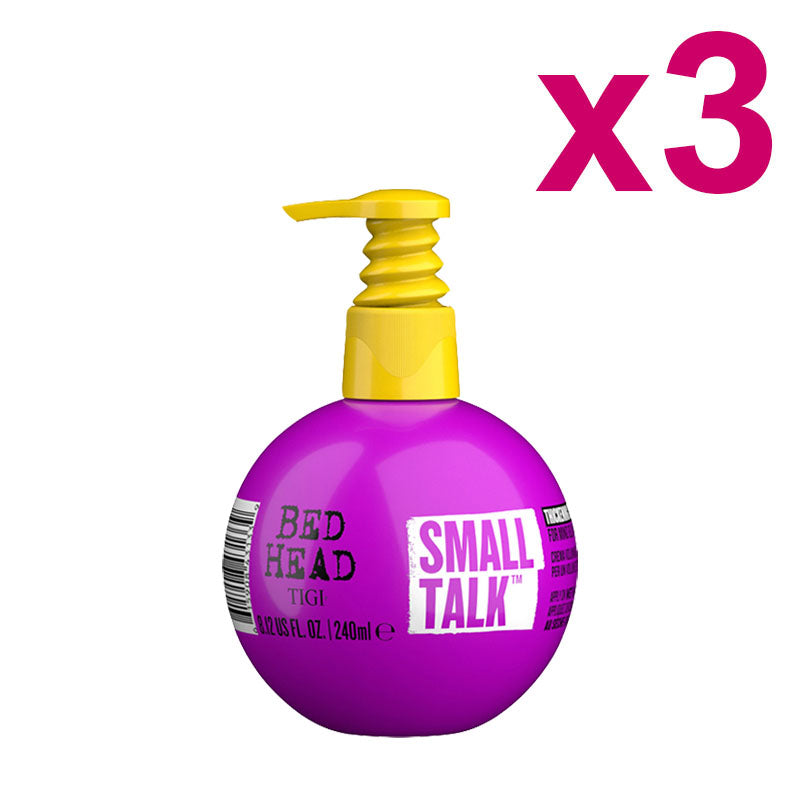 TIGI Kit Bed Head Small Talk Thickening Cream 3 Pezzi x 240ml