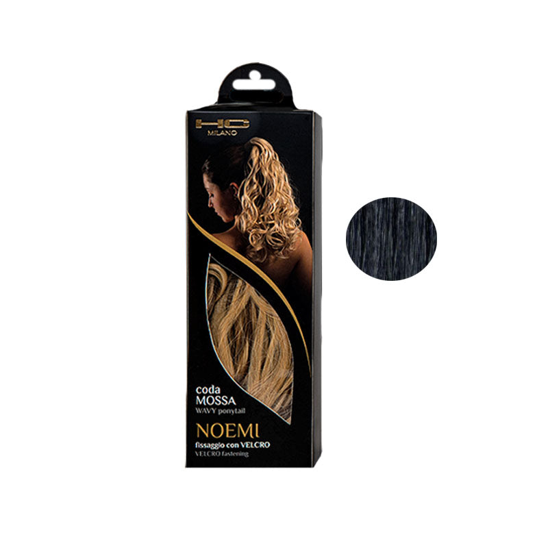 HC MILANO Coda Mossa Noemi Fissaggio Con Velcro Colore 1