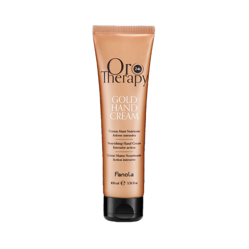 FANOLA Oro Therapy Gold Hand Cream Crema Mani Nutriente Azione Intensiva 100ml