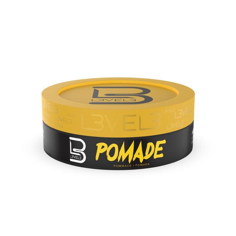 L3VEL3 Hair Styling Pomade High Shine 150ml