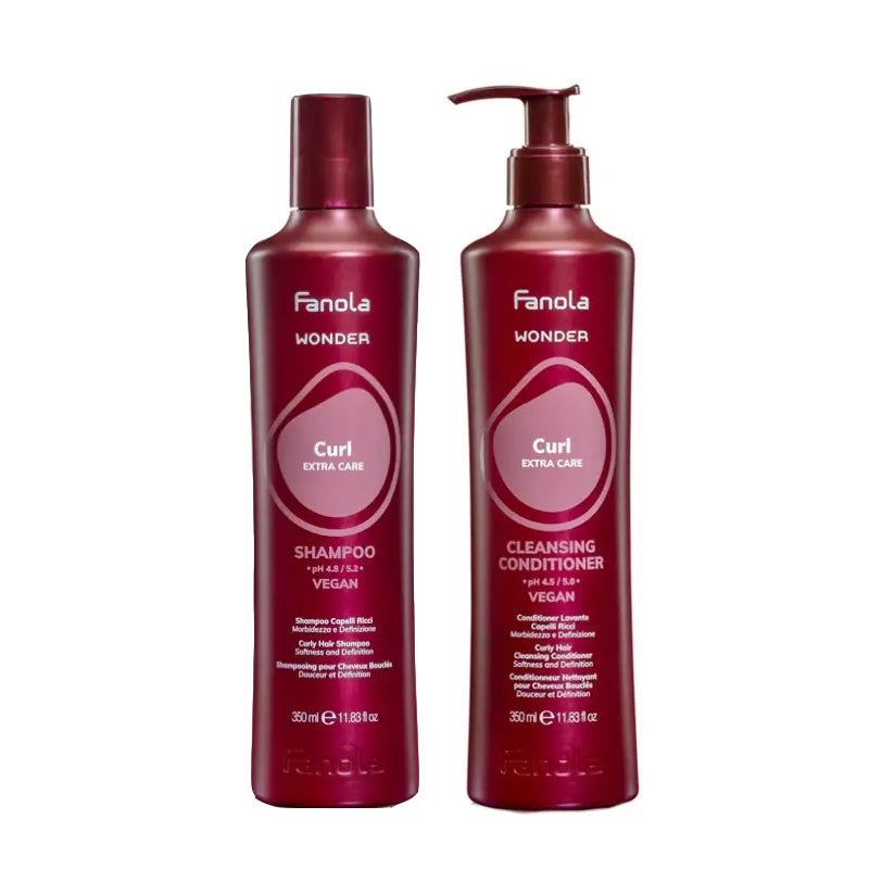 FANOLA Kit Wonder Curl Shampoo 350ml + Conditioner 350ml