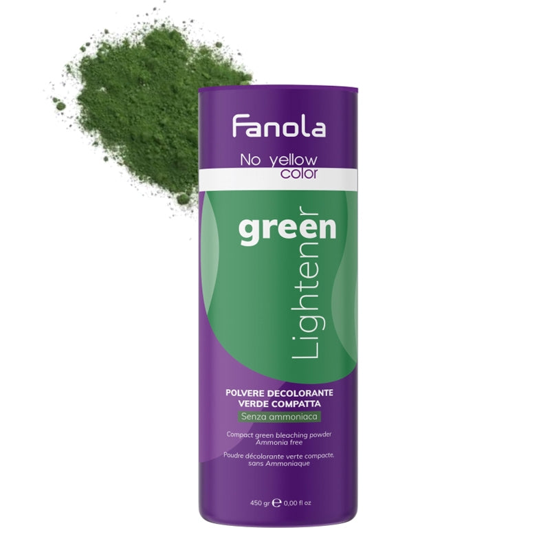FANOLA Polvere Decolorante Verde Compatta 450g
