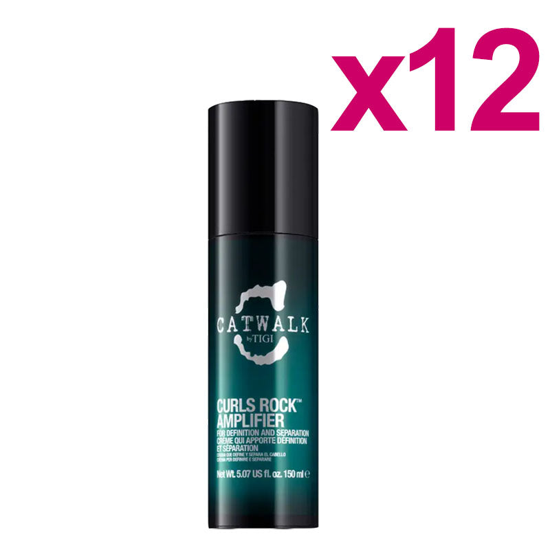 TIGI Kit Curls Rock Amplifier 12 Pezzi x 150ml Catwalk