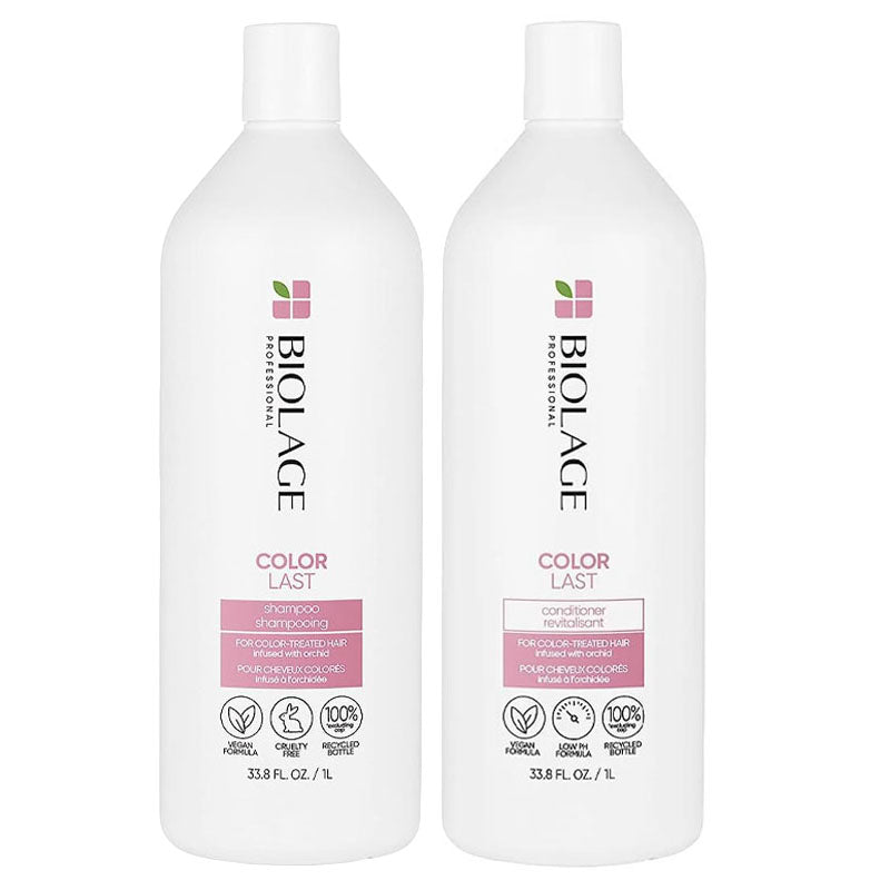 BIOLAGE Kit ColorLast Shampoo 1000ml + Balsamo 1000ml
