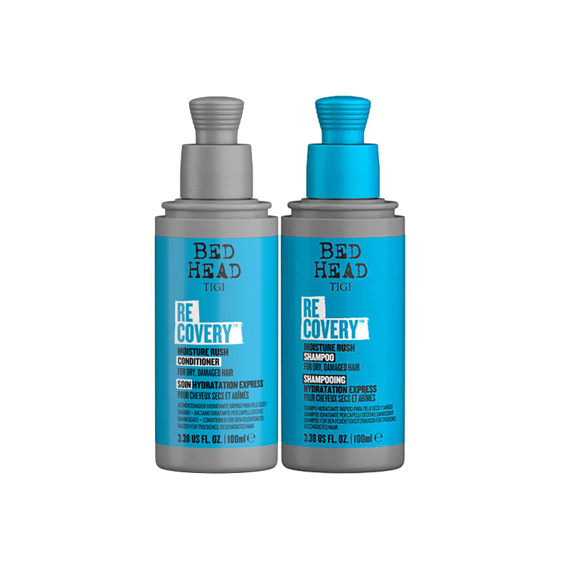 TIGI Kit Bed Head Idratante Recovery Moisture Rush Shampoo 100ml + Conditioner 100ml