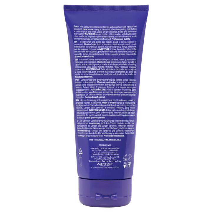 ALFAPARF MILANO Semi Di Lino Anti-Yellow Conditioner 200ml