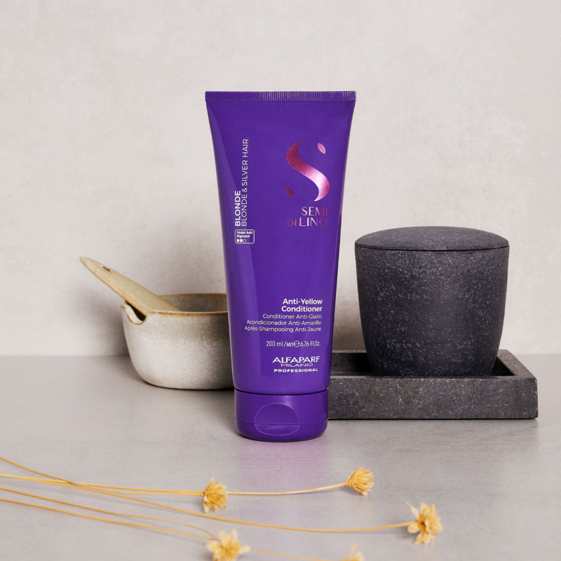 ALFAPARF MILANO Semi Di Lino Anti-Yellow Conditioner 200ml
