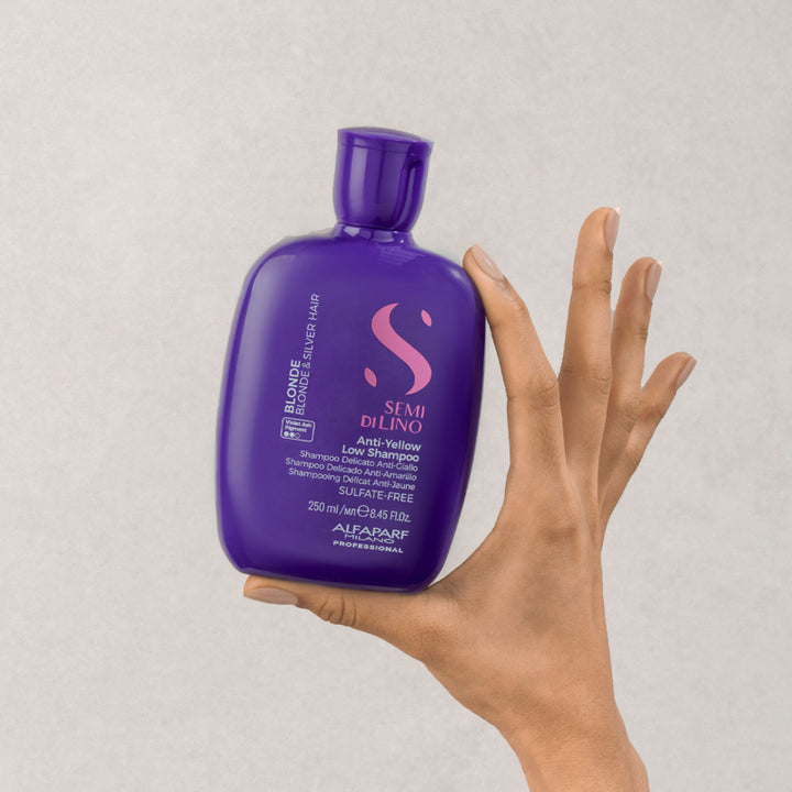 ALFAPARF MILANO Semi Di Lino Anti-Yellow Low Shampoo 250ml