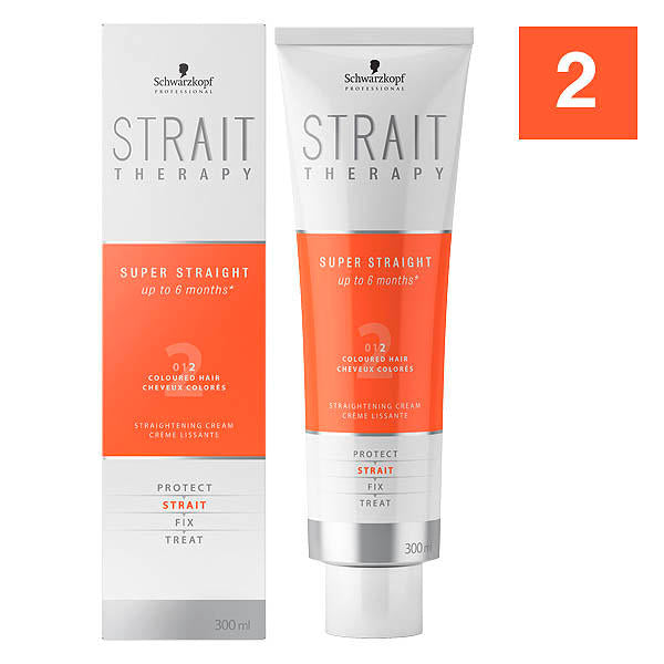 SCHWARZKOPF Strait Therapy Super Straight 2 Crema Stirante Colored 300ml