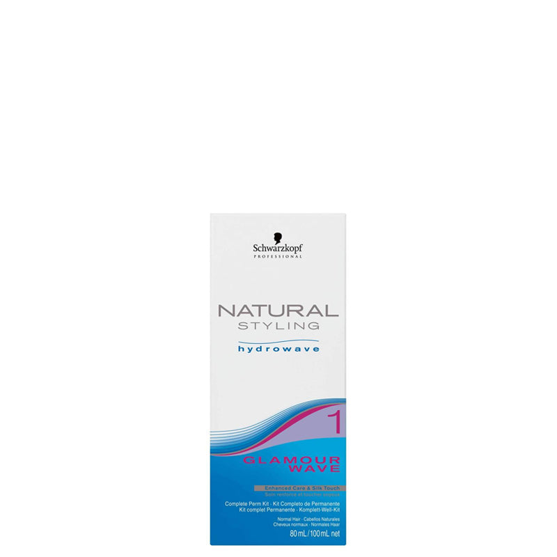 SCHWARZKOPF NATURAL STYLING Hydrowave Glamour Wave KIT 1 Completo