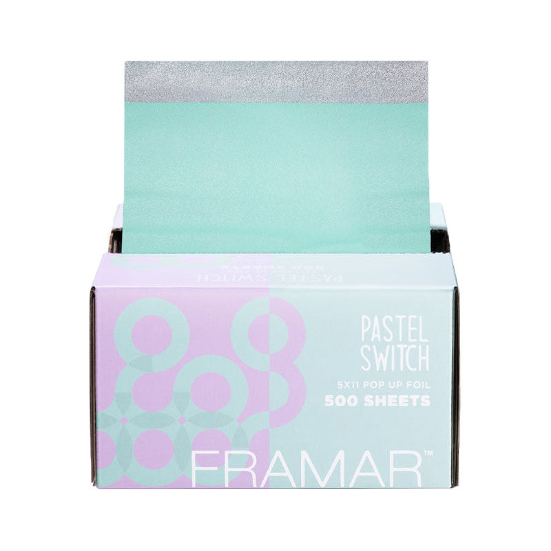 FRAMAR Pastel Switch Fogli Alluminio Pre-Tagliati 5x11 500pz