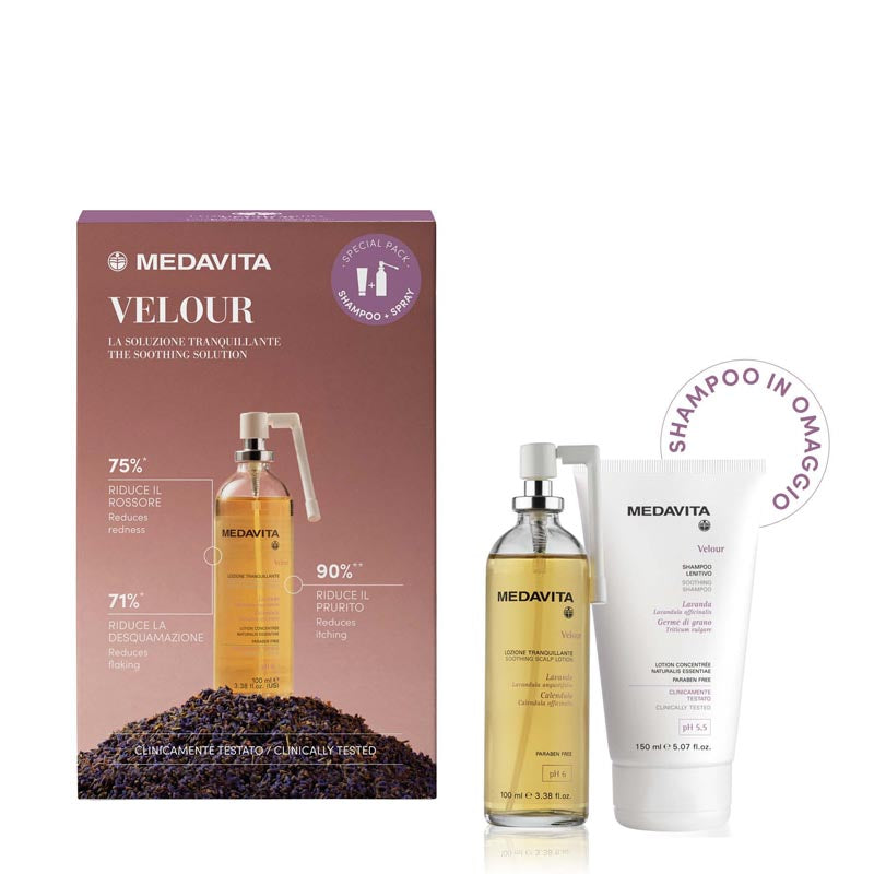 MEDAVITA Velour Soothing Lotion 100ml+ Shampoo 150ml