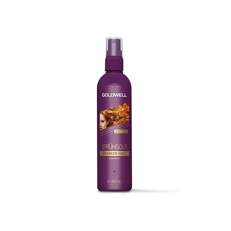 GOLDWELL Spruhgold Starker Halt Spray 200ml, spray professionale per capelli