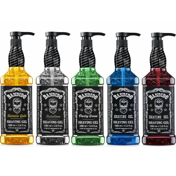 BANDIDO Shaving Gel Moisturizing Effect Blue 2 1000ml