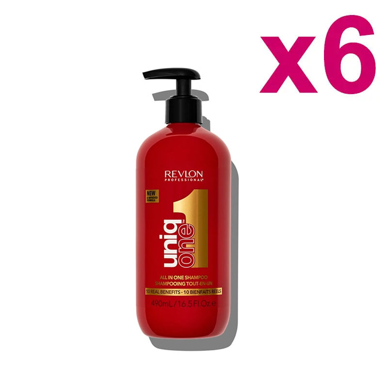 UNIQ ONE Kit All In One Shampoo 6 Pezzi x 490ml