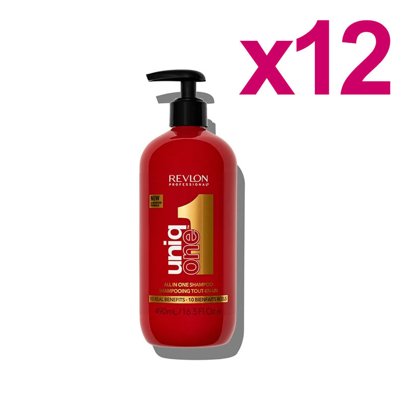 UNIQ ONE Kit All In One Shampoo 12 Pezzi x 490ml