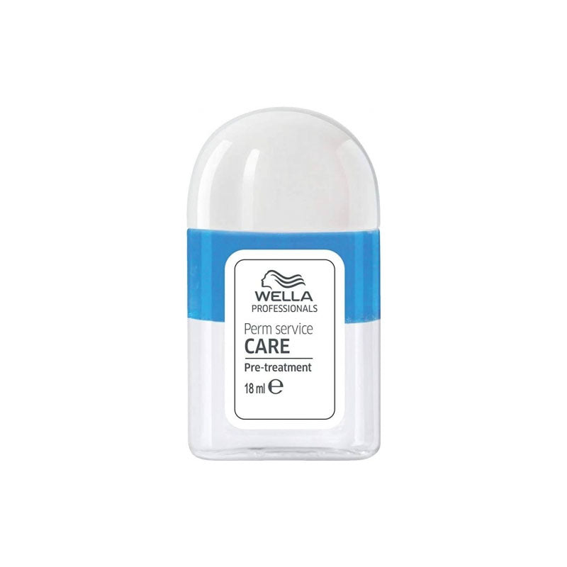 WELLA Perm Service Care Pre-Treatment 18ml, trattamento professionale per permanente