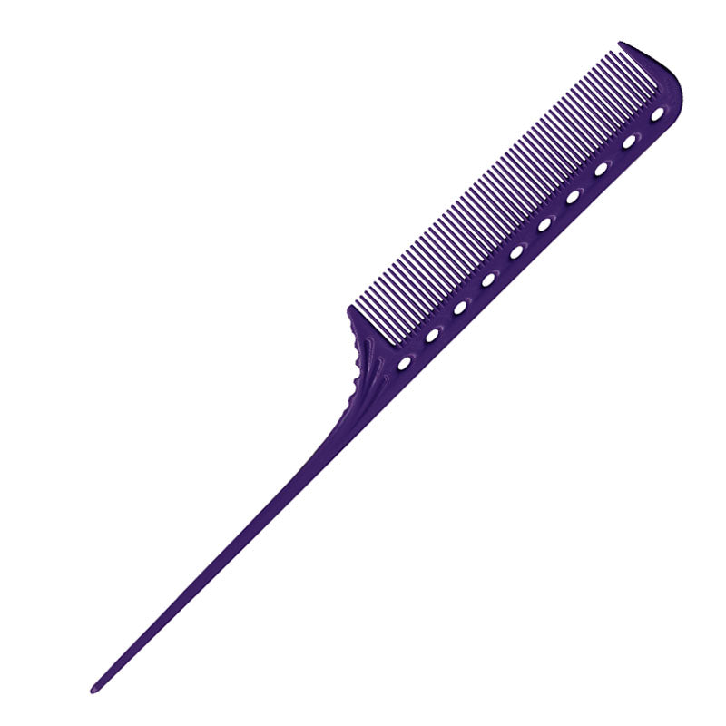 Y.S. PARK Pettine A Coda Di Plastica YS-101 VIOLA 216mm