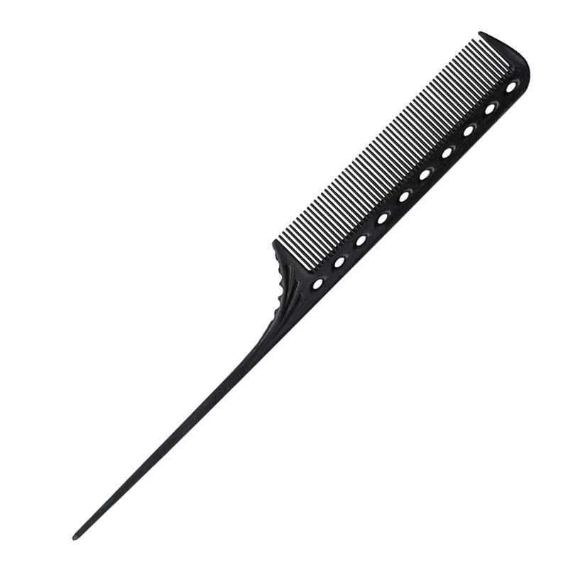 Y.S. PARK Pettine A Coda Di Plastica YS-101 CARBON BLACK 216mm