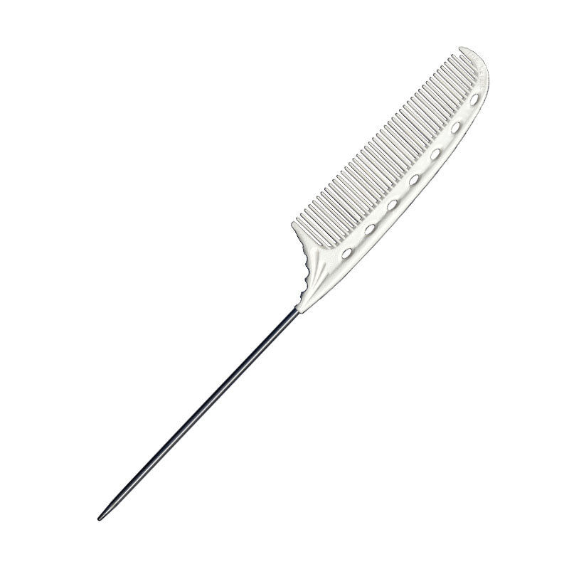 Y.S. PARK Pettine A Coda Di Ferro YS-103 BIANCO 180mm