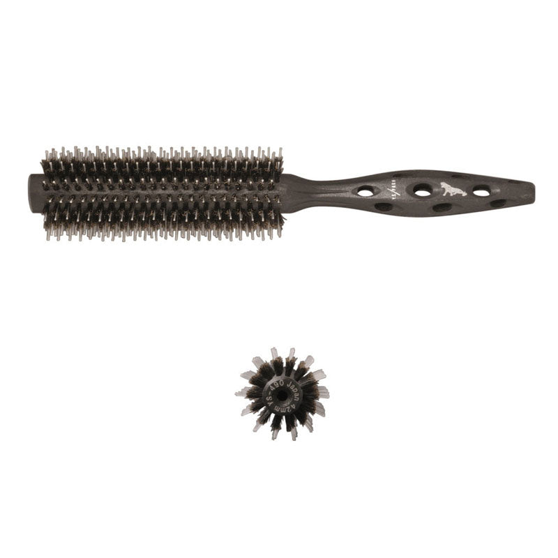 Y.S. PARK Carbon Tiger Spazzola Legno Di Betulla & Carbon YS-490T6 Diam.42mm