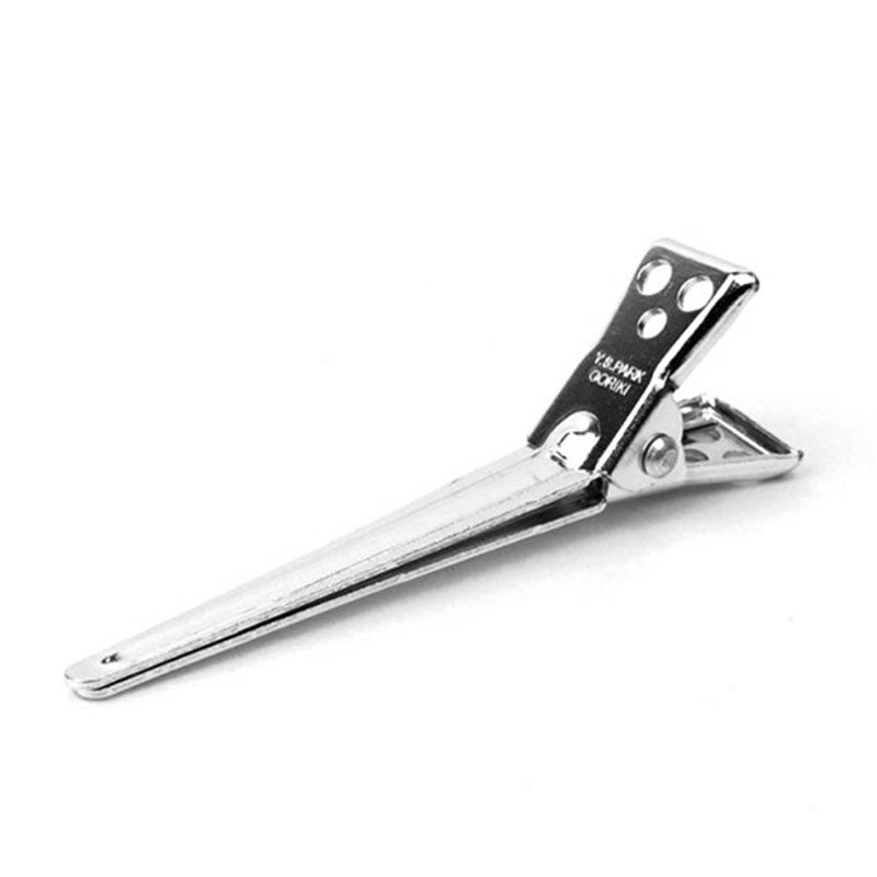 Y.S. PARK Clip M Becchi Argento Metallizzato 5 Pezzi