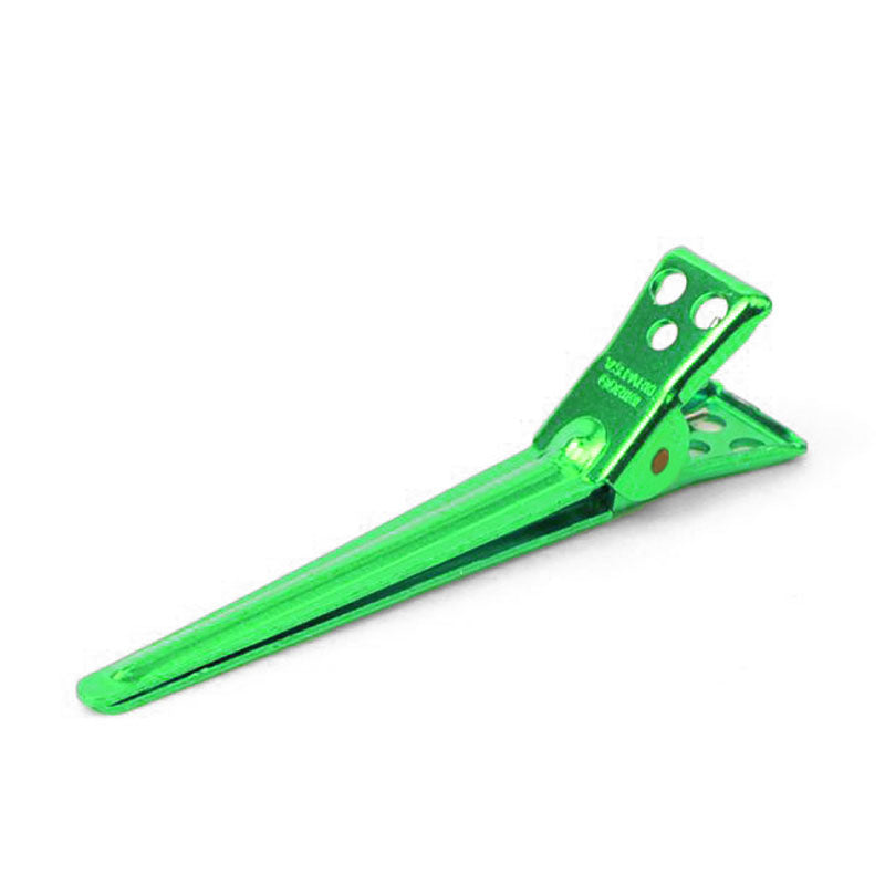 Y.S. PARK Clip M Becchi Verde Metallizzato 10 Pezzi