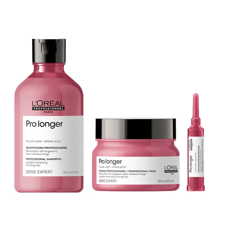 L'OREAL Serie Expert Pro Longer Kit Shampoo 300ml + Masque 250ml + Concentrè filler 15ml