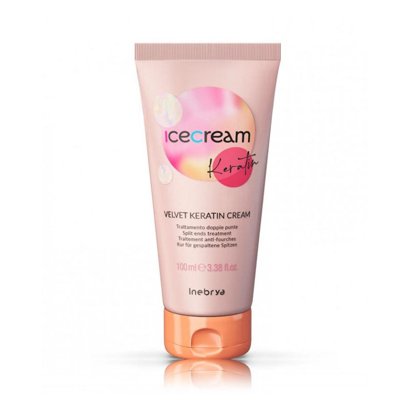 INEBRYA Ice Cream Keratin Trattamento doppie Punte Ristrutturante 100ml
