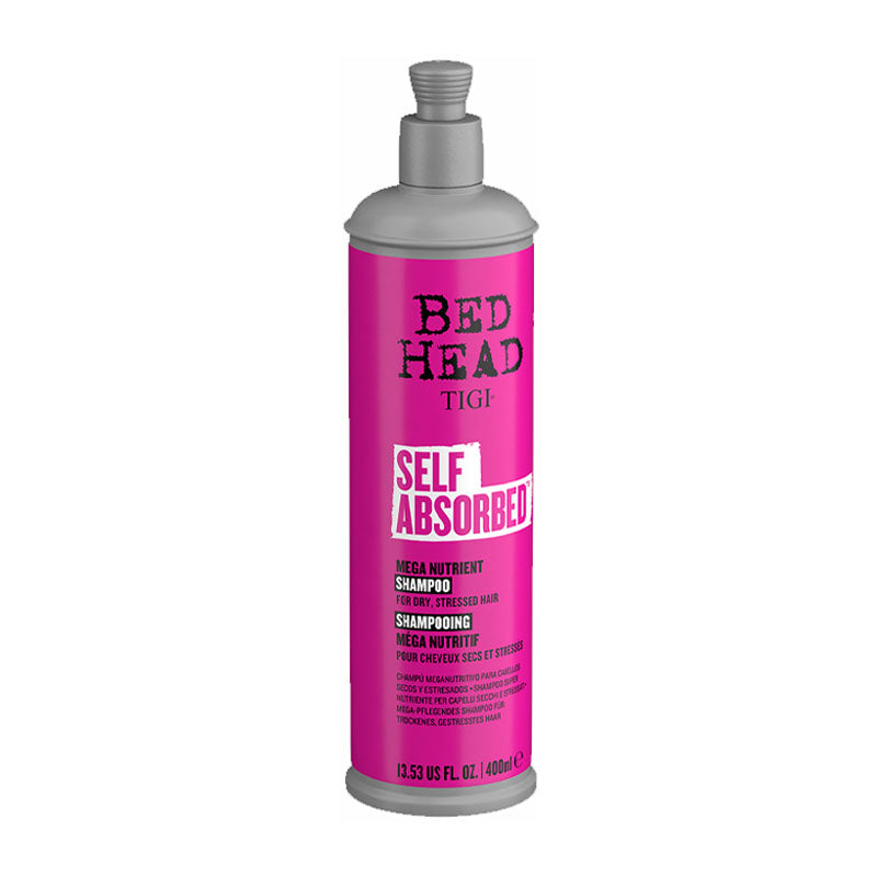 TIGI Bed Head Self Absorbed Mega Nutrient Shampoo 400ml, shampoo professionale per capelli