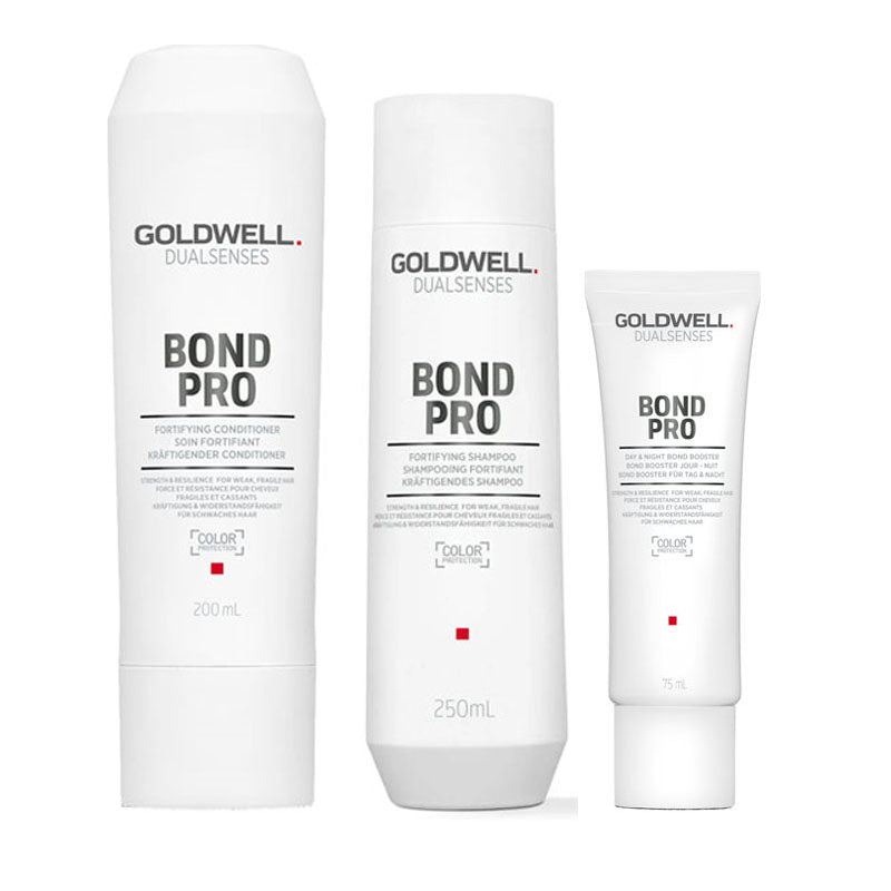 GOLDWELL Kit DS Bond Pro Shampoo250ml + Conditioner 200ml + Booster 75ml