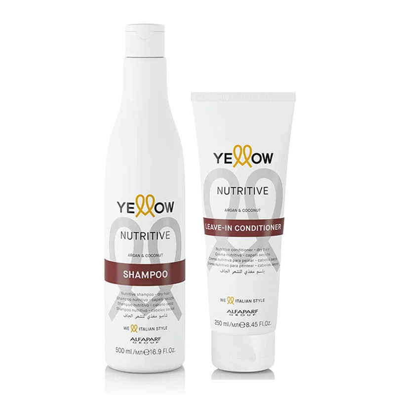 ALFAPARF Yellow Kit Nutritive Shampoo 500ml + Conditioner 250ml