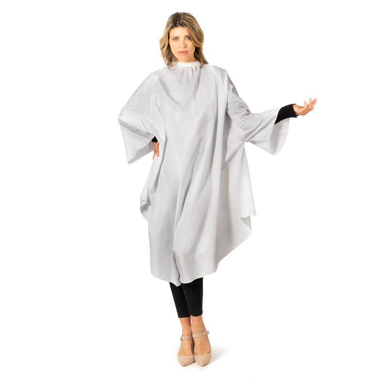 UPGRADE Charme Mantella Da Taglio Bianca Con Maniche UG67/W