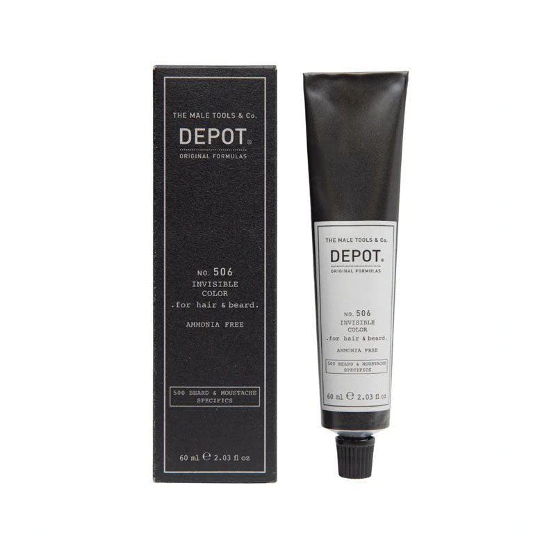 DEPOT no.506 Invisible Color For Hair & Beard Ammonia Free 60ml