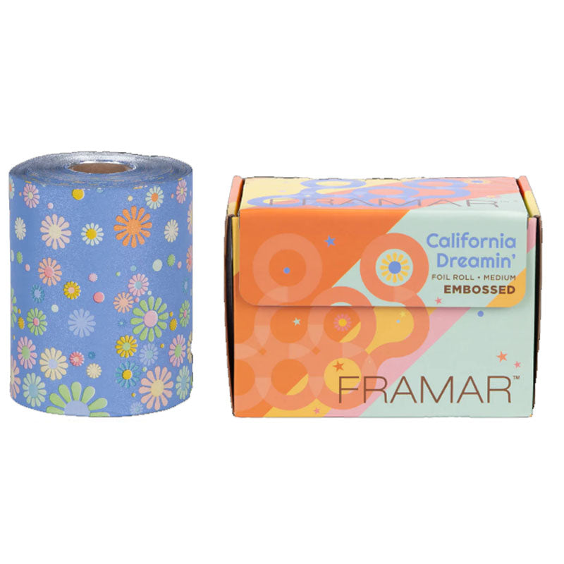 FRAMAR California Dreamin Embossed Foil Roll Medium 97,5m