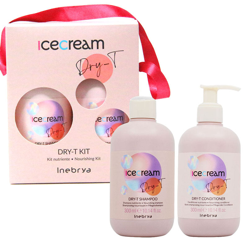 INEBRYA Ice Cream Dry-T Xmas Set Shampoo 300ml + Conditioner 300ml