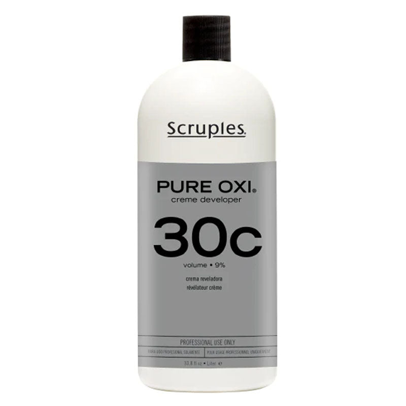 SCRUPLES Pure Oxi Creme Developer 30c Volume 9% 1000ml
