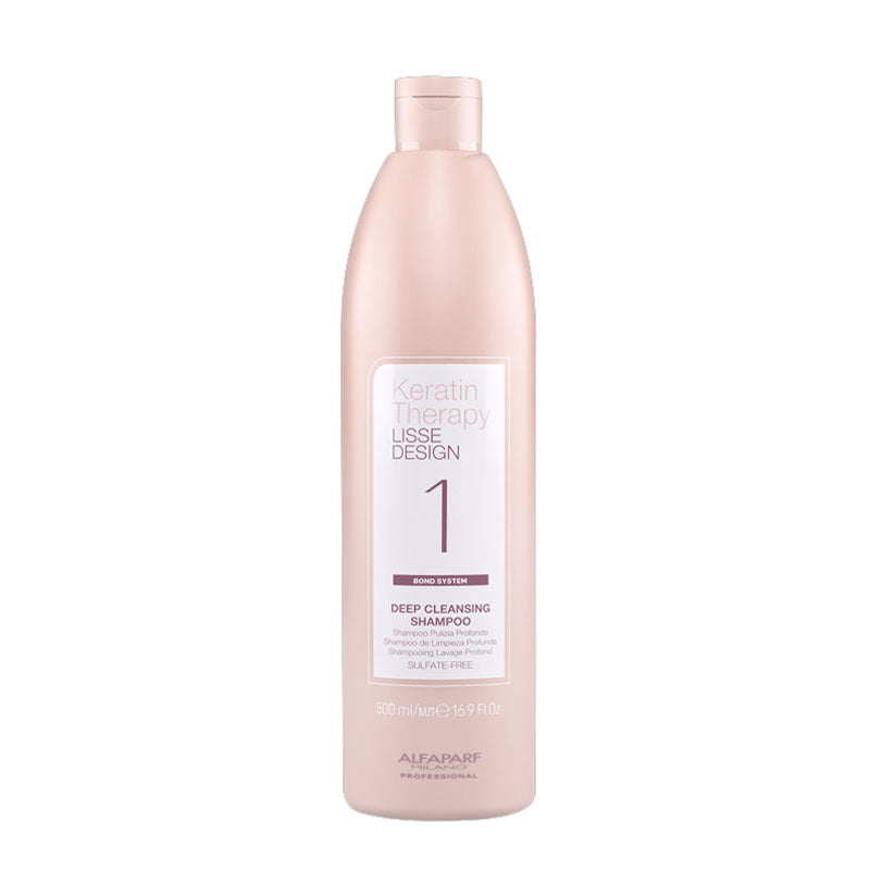 ALFAPARF MILANO Keratin Therapy Lisse Design 1 Deep Cleansing Shampoo 500ml