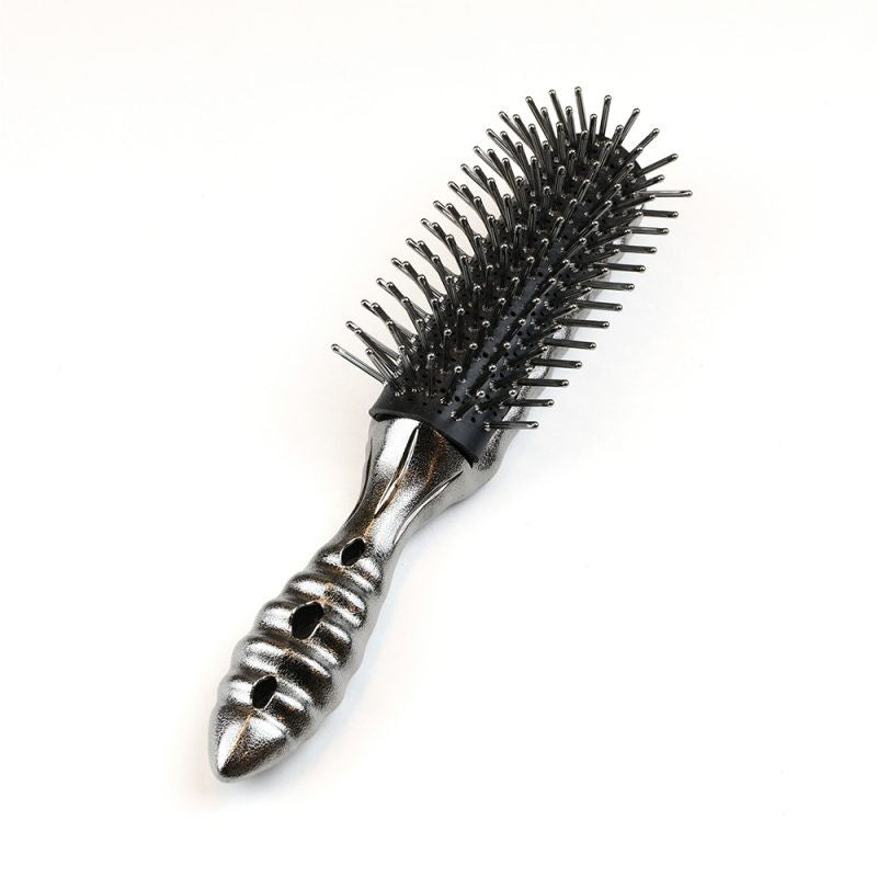 Y.S. PARK Spazzola Lap/MG Metal Cushion Brush Silver