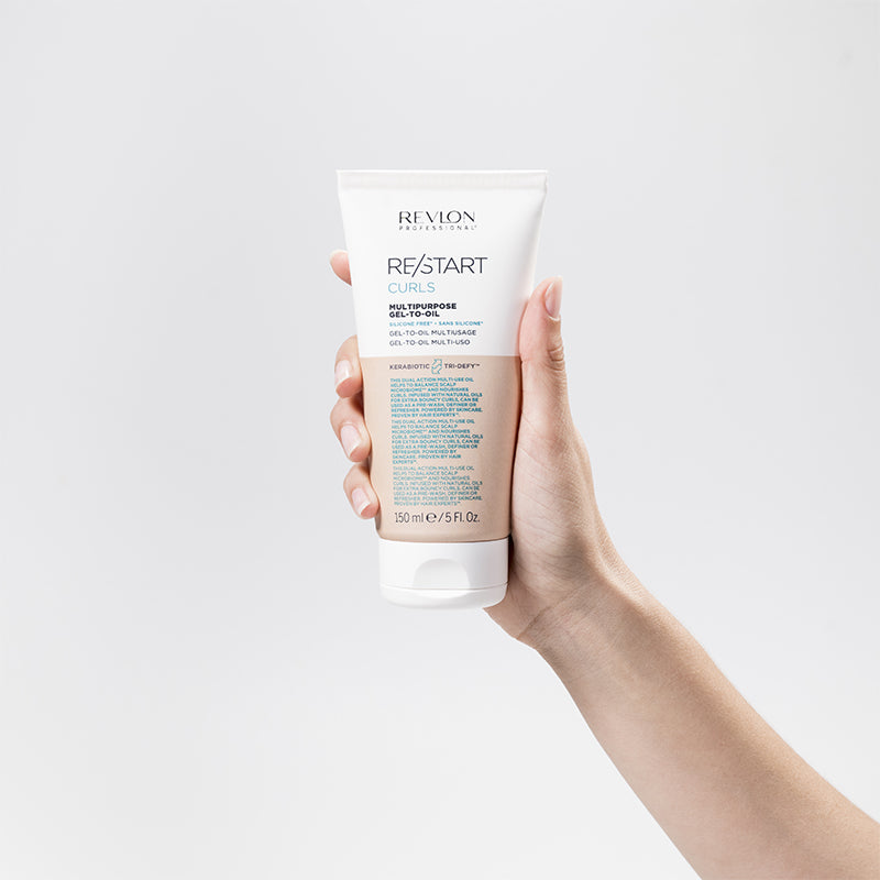 REVLON PROFESSIONAL Restart Curls Multipurpose Gel-To-Oil 150ml