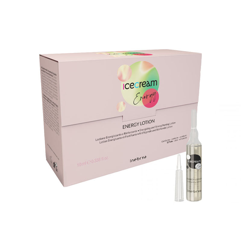 INEBRYA Ice Cream Energy Lotion vials 12x10ml