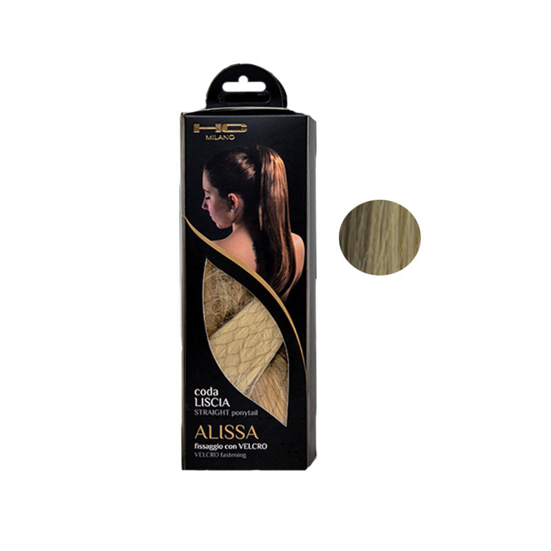 HC MILANO Coda Liscia Alissa Fissaggio Con Velcro Colore 18+26B