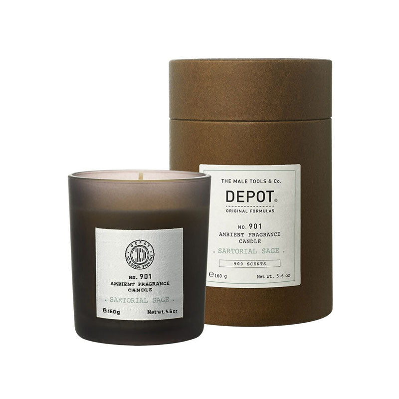 DEPOT no.901 Ambient Fragrance Candle Sartorial Sage 160g