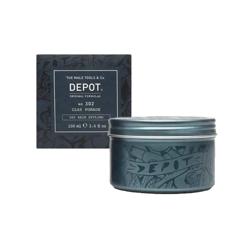 DEPOT no.302 Limited Edition Clay Pomade 100ml