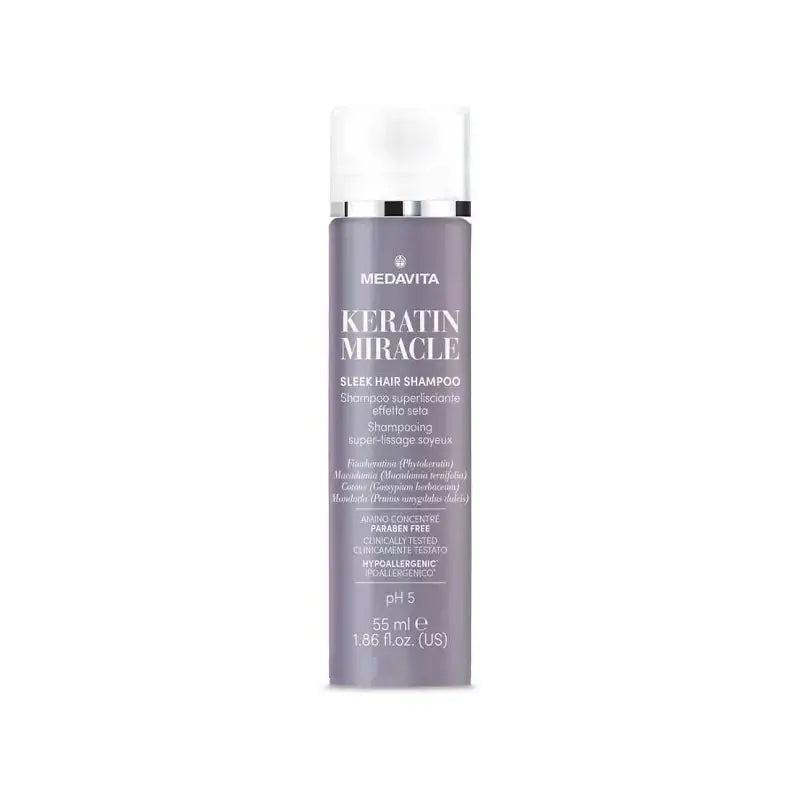 MEDAVITA Keratin Miracle Sleek Hair Shampoo Superlisciante 55ml