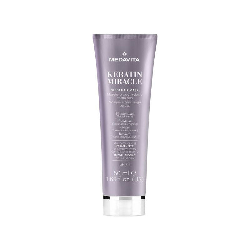 MEDAVITA Keratin Miracle Sleek Hair Mask Superlisciante 50ml
