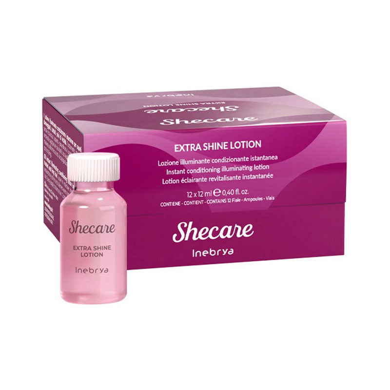 INEBRYA Shecare Extra Shine lotion Fiale 12x12ml