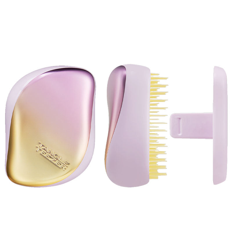 TANGLE TEEZER Compact Styler Liliac Yellow Chrome