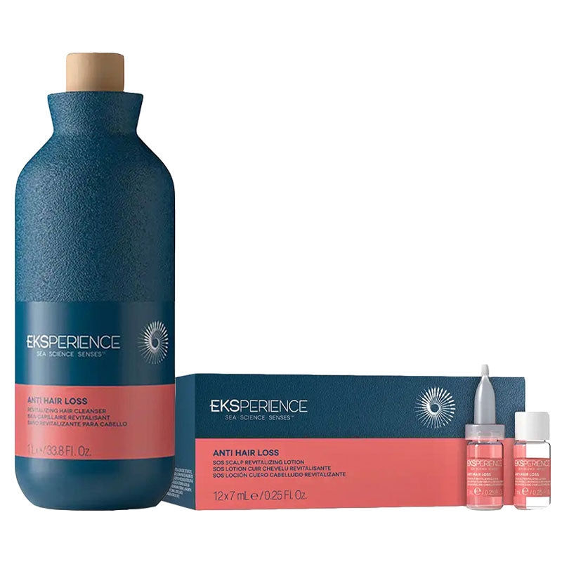 REVLON PROFESSIONAL Kit Eksperience Anti Hair Loss Shampoo 1000ml + Lotion 12x7ml