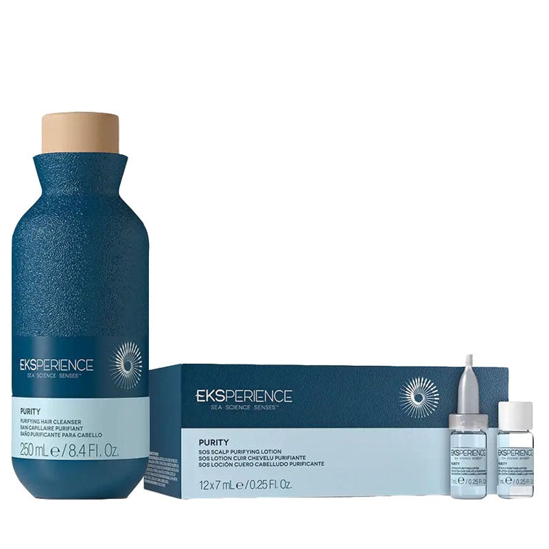 REVLON PROFESSIONAL Kit Eksperience Purity Shampoo 250ml + Lotion 12x7ml